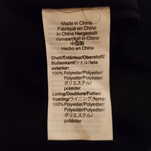 J Crew Smocked Tie Front Dress Black XS - Picture 2 of 5